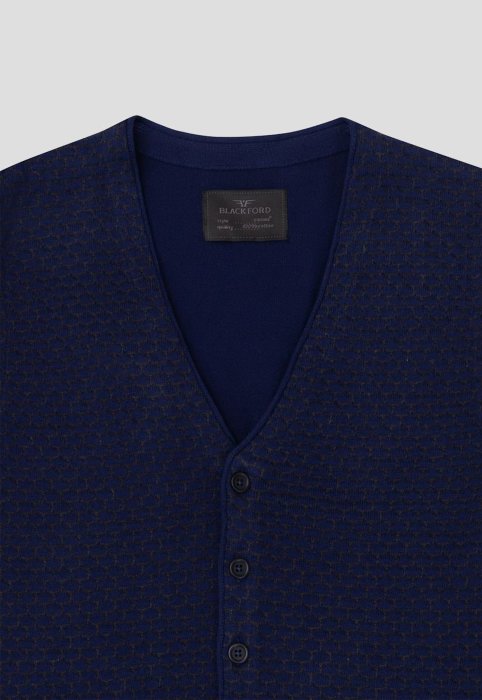 Жилет Н-3840-60/LACİVERT
