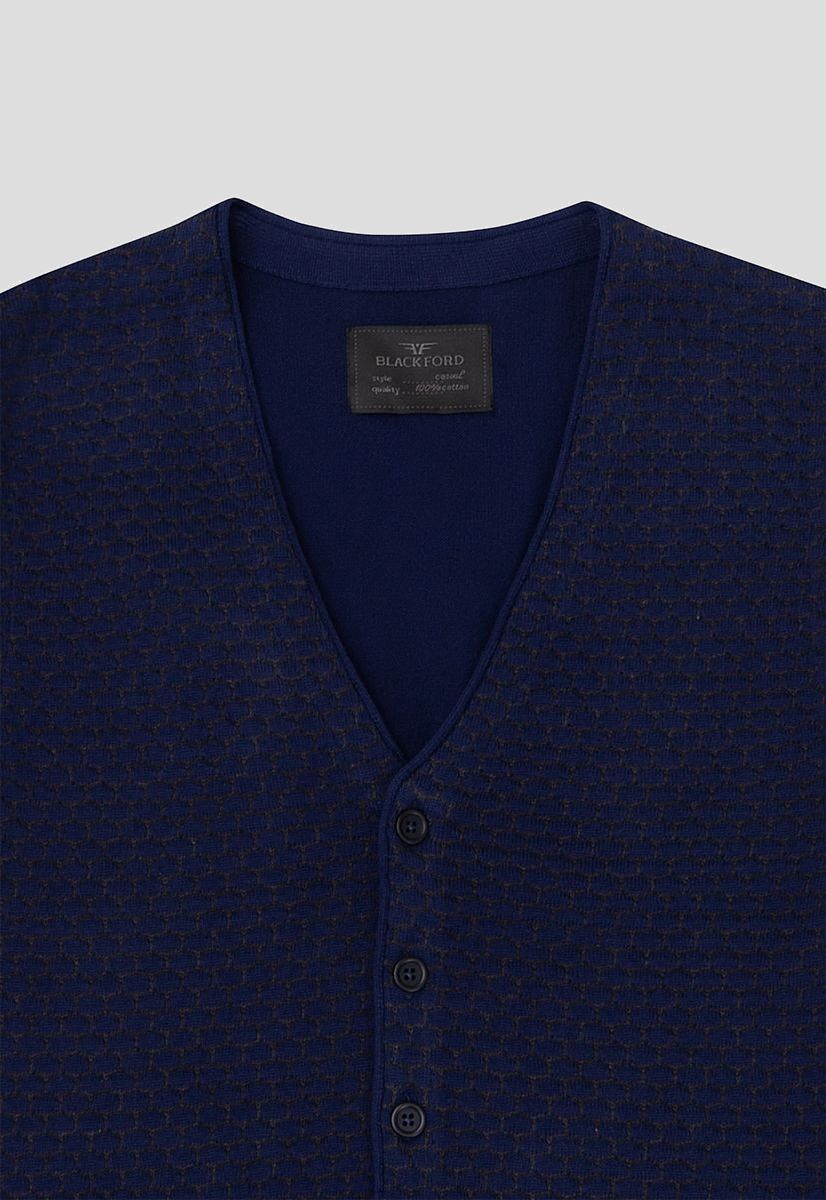 Жилет Н-3840-60/LACİVERT